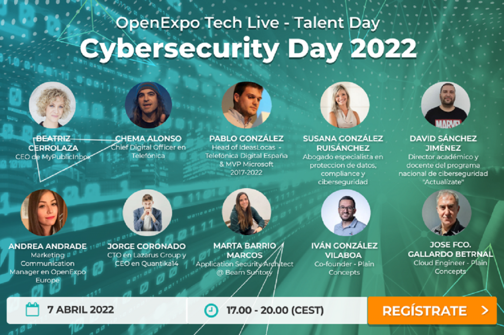OpenExpo Cybersecurity evento ciberseguridad noticia bit life media Talent Day